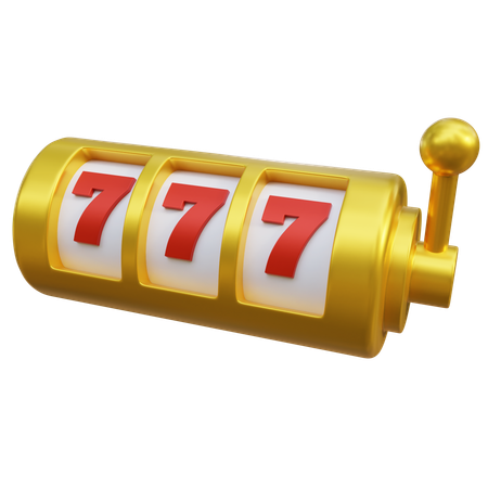 Slot Machine  3D Icon