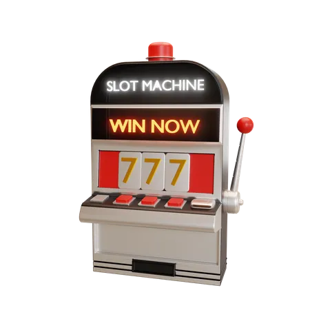 Slot Machine  3D Illustration