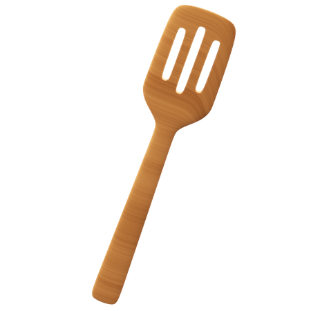 Slotted Spatula  3D Icon