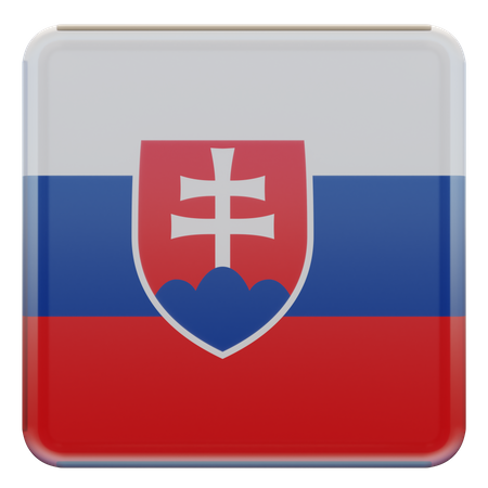 Slovakia Flag  3D Flag