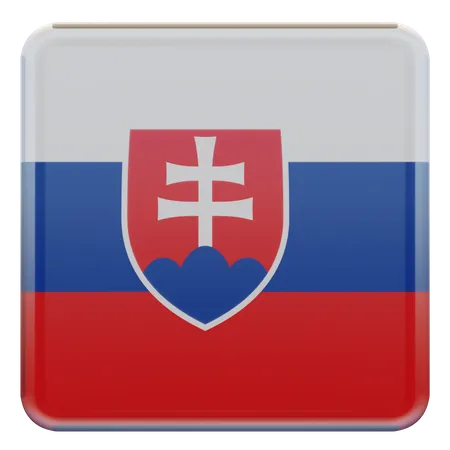 Slovakia Flag  3D Flag