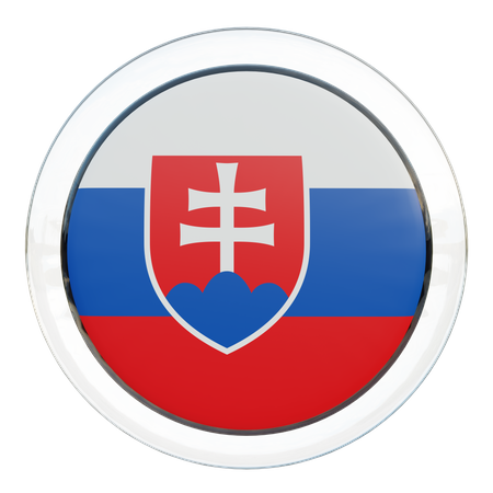 Slovakia Flag  3D Icon