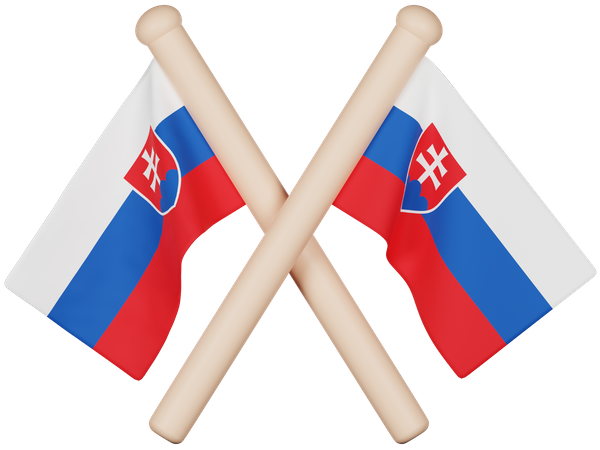 Slovakia Flag  3D Icon