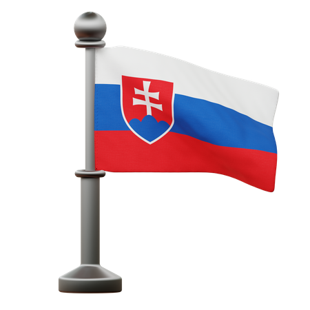 Slovakia Flag  3D Icon