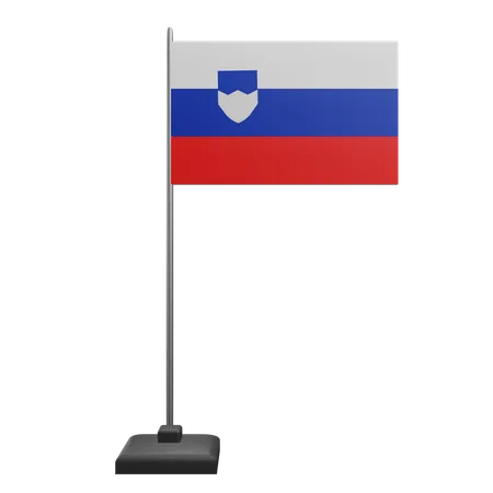 Slovenia Flag  3D Icon