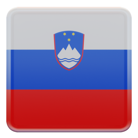 Slovenia Flag  3D Flag