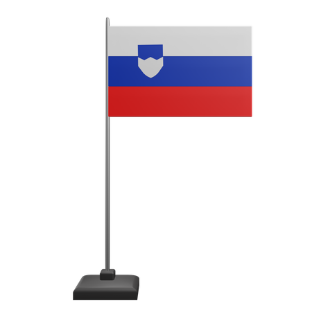 Slovenia Flag  3D Icon