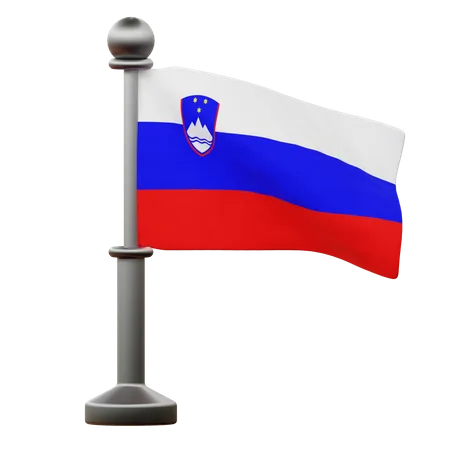 Slovenia Flag  3D Icon