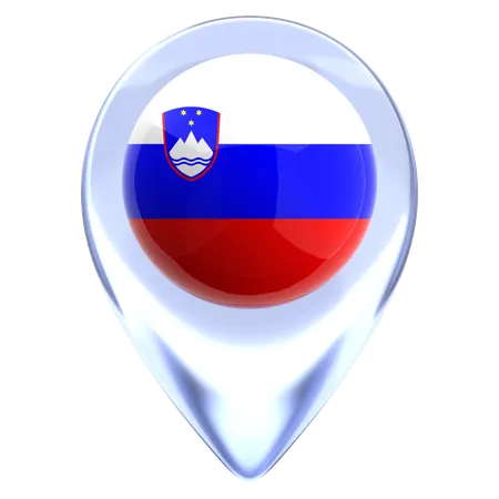 La Slovénie  3D Icon