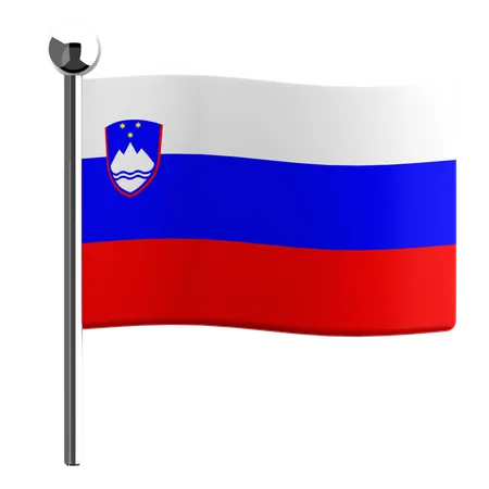 La Slovénie  3D Icon