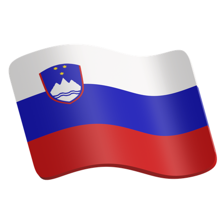 La Slovénie  3D Icon