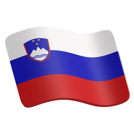 La Slovénie  3D Icon