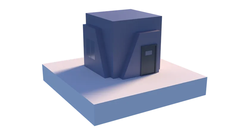 Small Apartments  3D Icon