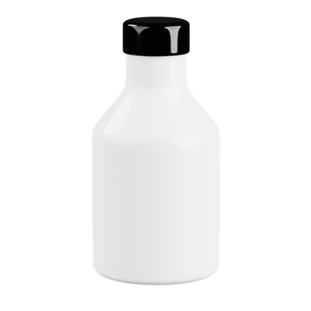 Small Bottle Packaging  3D Icon