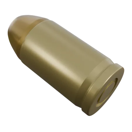 Small Bullet  3D Icon