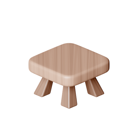 Small Chair  3D Icon