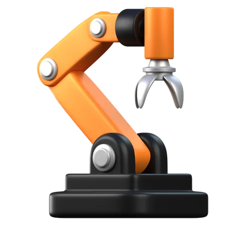 Small Claw Robotic Arm  3D Icon