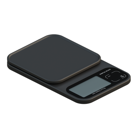 Small Digital Scale  3D Icon