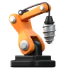 Small Drill Robotic Arm