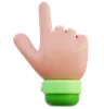 Small finger hand gesture