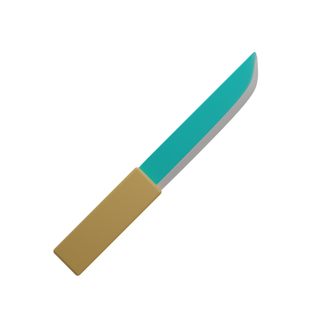 Small Knife  3D Illustration