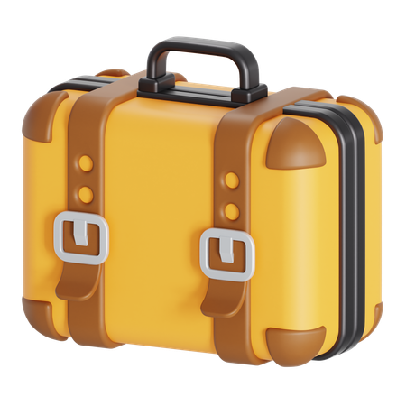 Small luggage  3D Icon