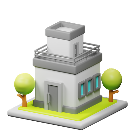 Small Office 3D Icon