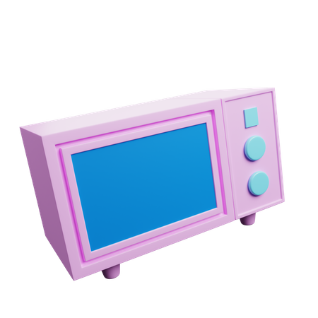Small Oven  3D Icon