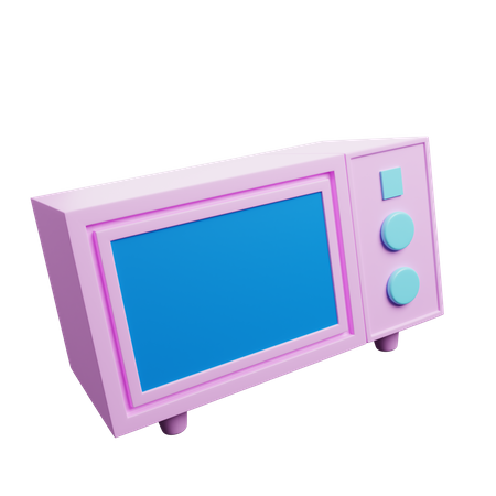 Small Oven 3D Illustration