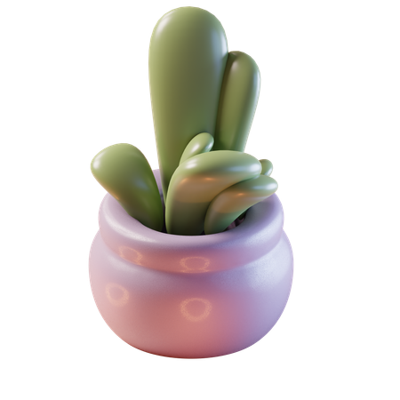 Small Plant  3D Icon