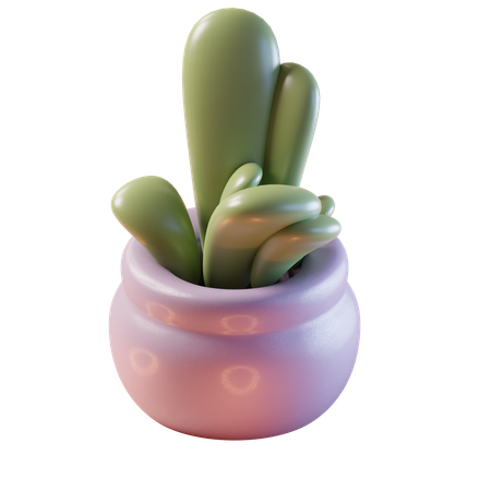 Small Plant  3D Icon