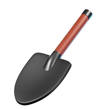 Small Shovel  3D Icon