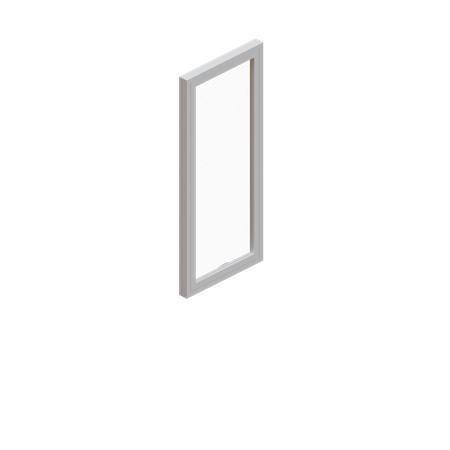 Small Single Window  3D Icon