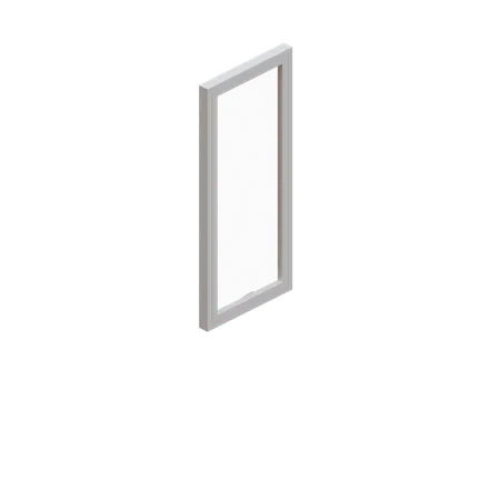 Small Single Window  3D Icon