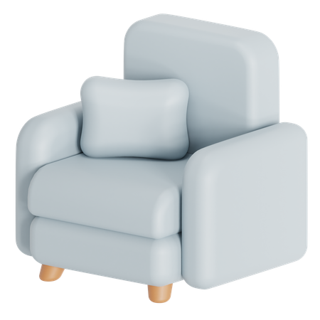 Small sofa  3D Icon