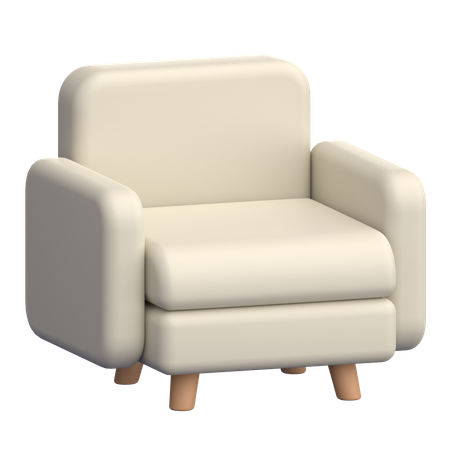 Small Sofa  3D Icon