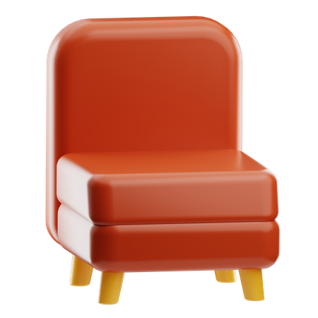 Small Sofa  3D Icon