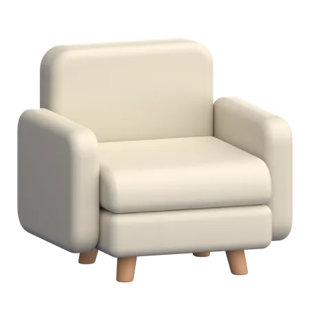 Small Sofa  3D Icon