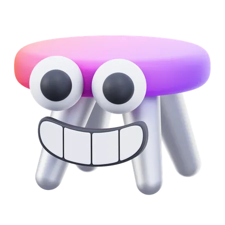 Small Table  3D Icon