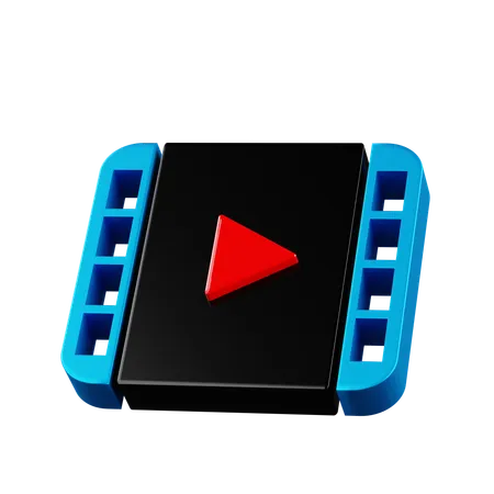 Small Video Tape  3D Icon