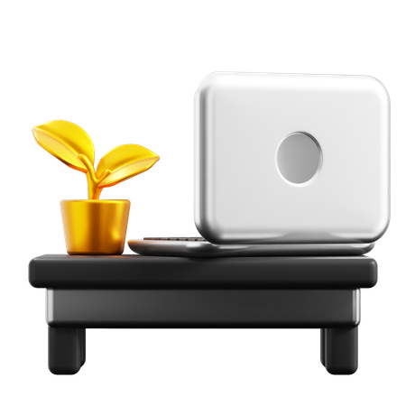 Small Workspace  3D Icon