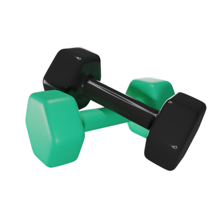 Smalls Dumbbell  3D Icon