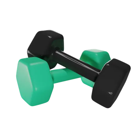 Smalls Dumbbell  3D Icon