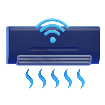 Smart AC  3D Icon