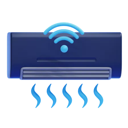 Smart AC  3D Icon