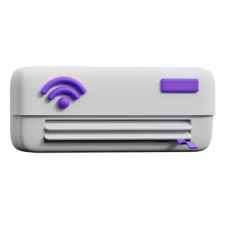 Smart AC  3D Icon