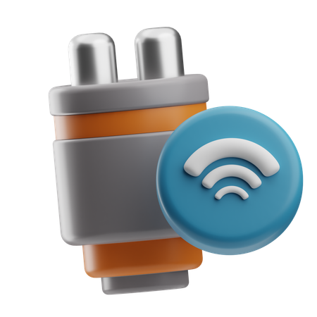 Smart Adapter  3D Icon