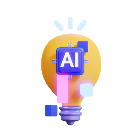 Smart Ai  3D Icon