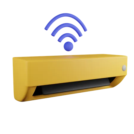 Smart Air Condition  3D Icon