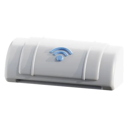 Smart Air Conditioner 3 D Icon 3D Icon